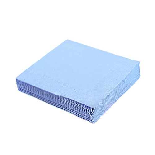 Obrúsky papierové 33x33cm /20ks modré sv. 3-vrstvové  D