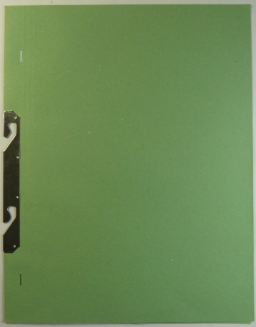 Rýchloviazač A4  RZC EKO kartón zelený závesný