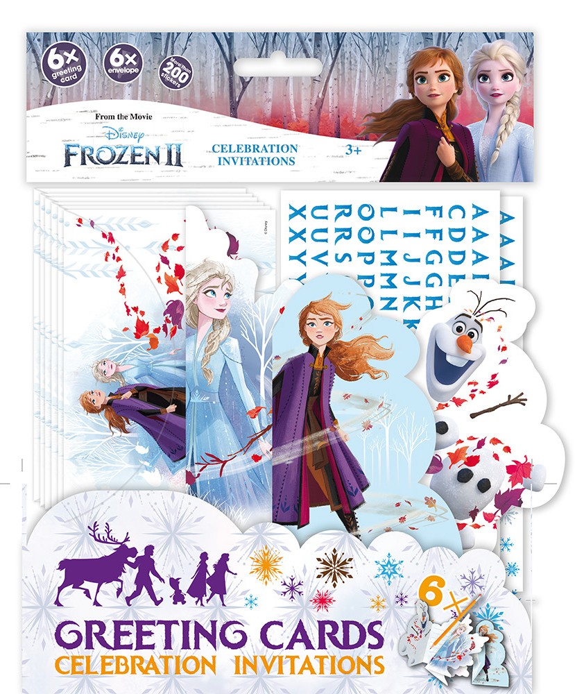 Pozvánka na oslavu - Frozen2