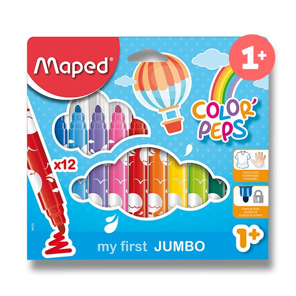 Popisovač MAPED Color Peps Jumbo/12ks