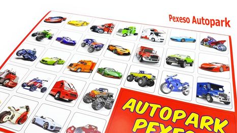 Karty hracie - PEXESO Autopark