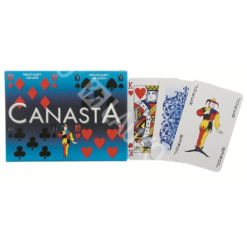 Karty hracie - Canasta v kartonovom obale