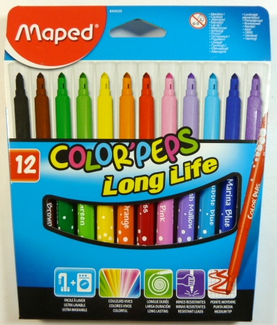 Popisovač MAPED Color Peps/12ks v kartónovom obale
