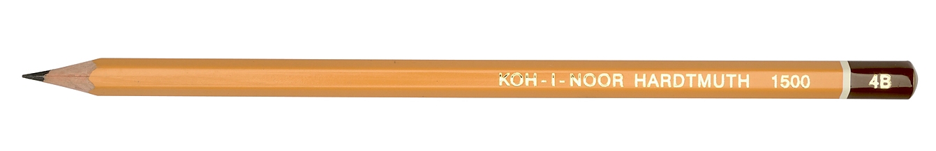 Ceruzka KOH-I-NOOR 1500 4B technická grafitová