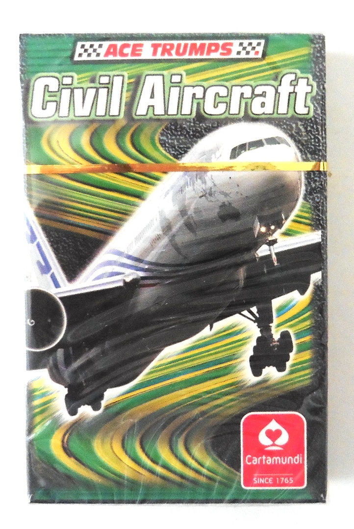 Karty hracie - Kvarteto TRUMPS Civilné lietadlá