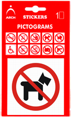 Informačné piktogramy v blistri  Nevstupujte so zvieratami