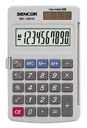 Kalkulačka SENCOR 229/10 DUAL  RP 0,07/ks