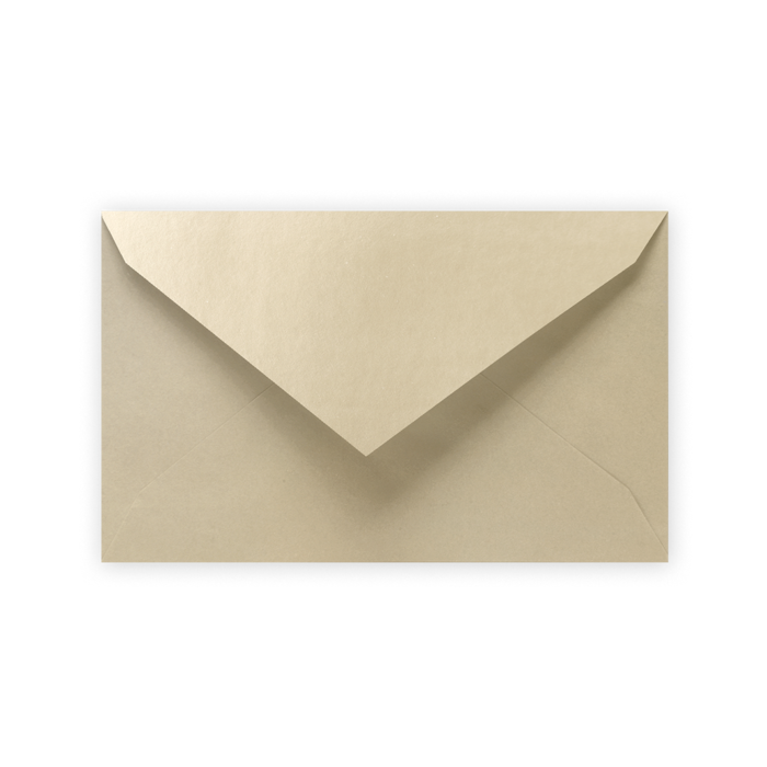 Poštové obálky  farebné DL/6ks  perleťové platinové balíčkované