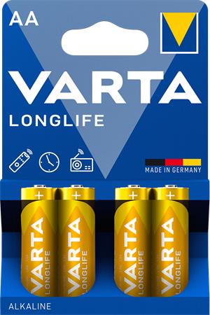 Batéria VARTA AA Longlife/4 ks