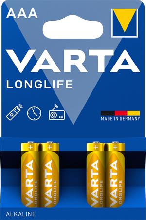 Batéria VARTA AAA Longlife/4 ks