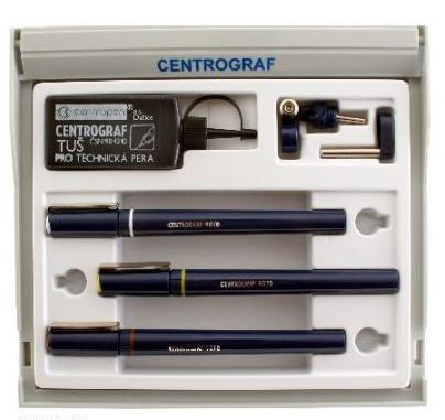 Technické pero Centropen 9070/3 súprava