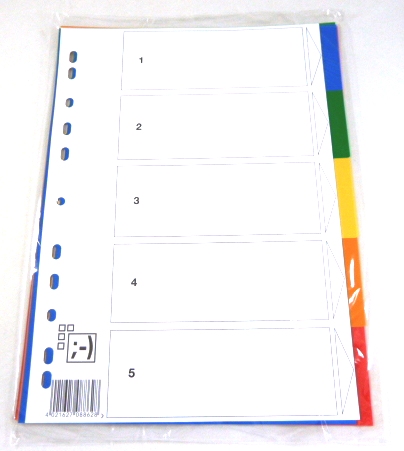Register PP A4/  5 farebný