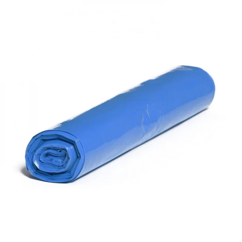 Vrecia PE 70x110cm/25ks, 0,04mm, 120l na odpad modré
