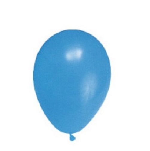 Balóniky nafukovacie modré tm. /100ks M