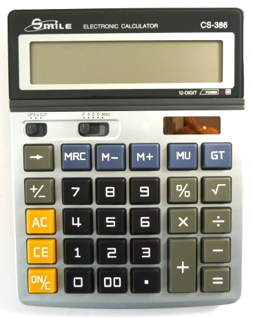 Kalkulačka EMILE stolová CS-386/12 RP 0,02 EUR/ks