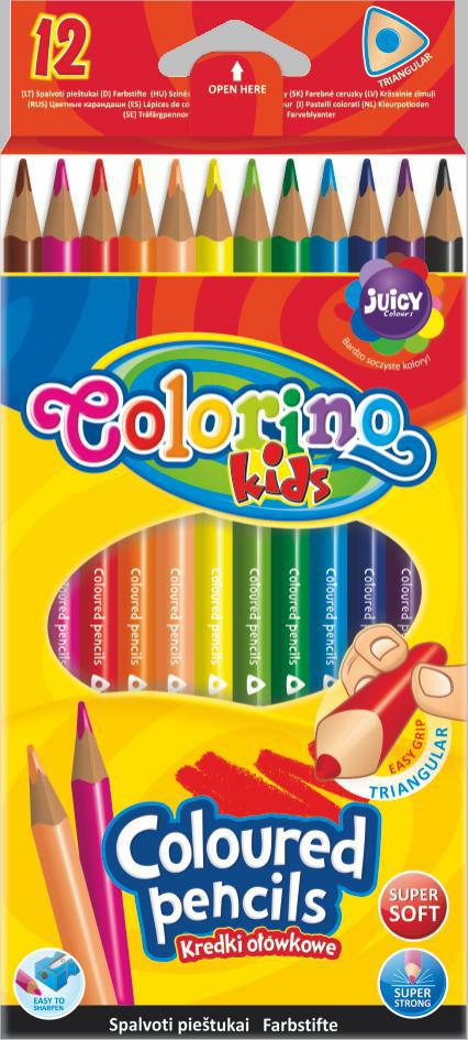 Ceruzky COLORINO/12 3HR farebná súprava