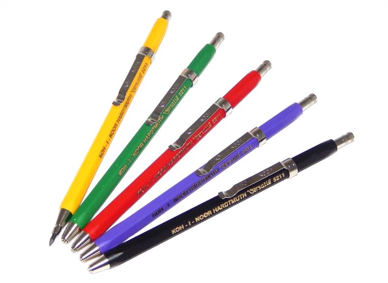 Ceruzka Versatil 2,0mm  KOH-I-NOOR 5211 N plastová s klipom