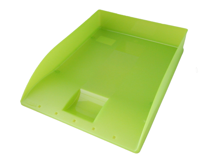 Odkladač na spisy plastový HERLITZ transparentný zelený