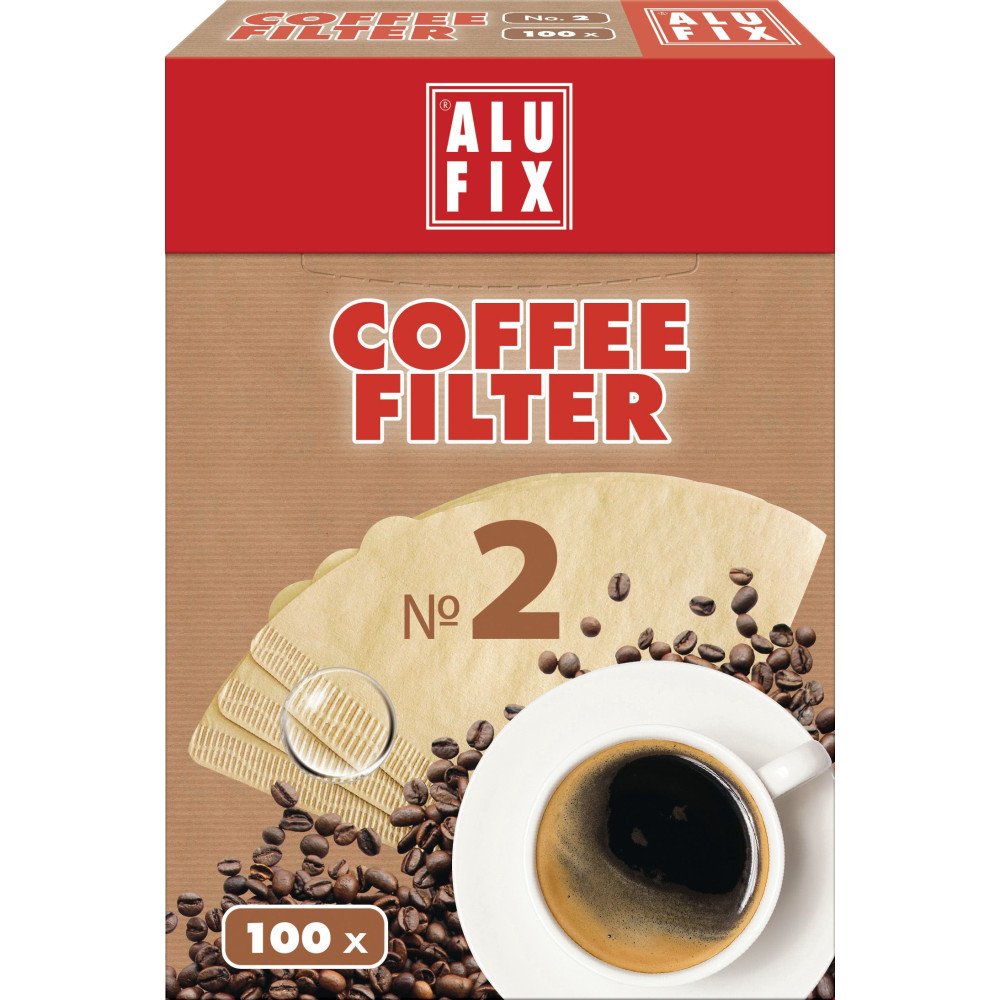 Filter na kávu č. 2/100 ks