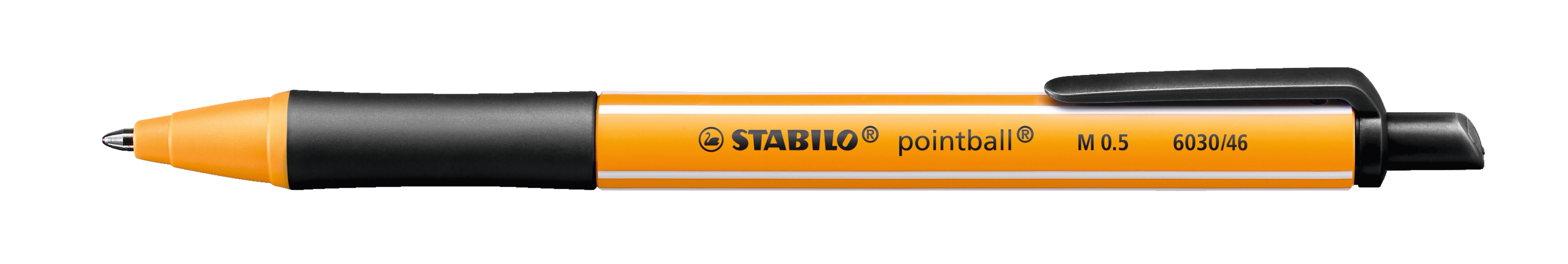 Pero guľôčkové STABILO Pointball čierna 0,5mm